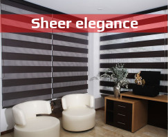 linea de productos Sheer elegance
